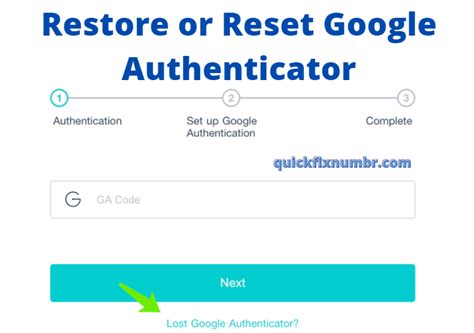 restore google authenticator|Fix common issues with 2